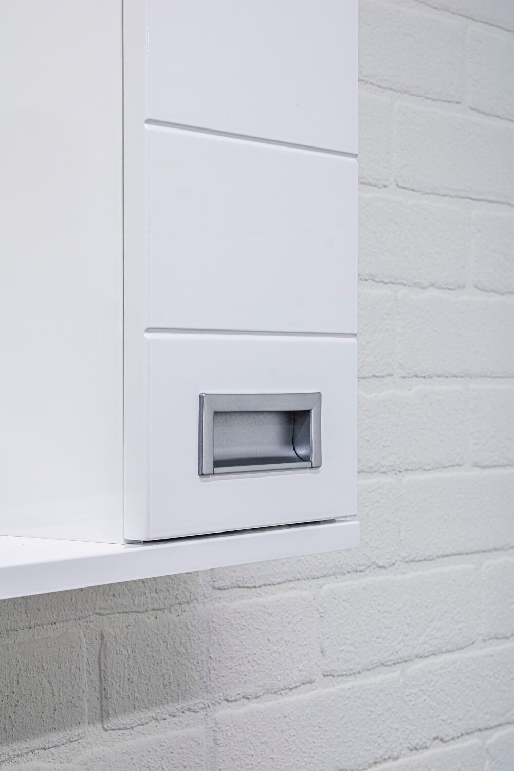 Шкаф зеркальный навесной KABINKA.KZ DC5009HZ, 75.4x14.9x68.8 см, белый