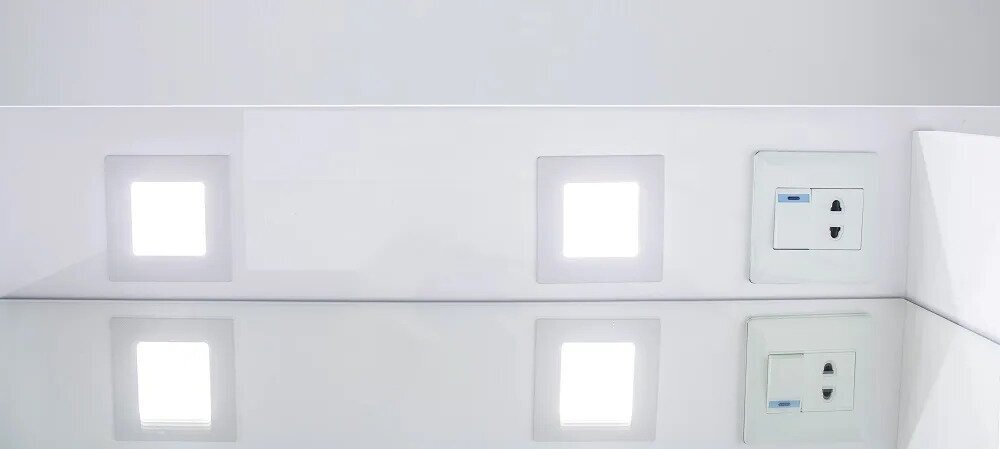 Шкаф зеркальный навесной KABINKA.KZ DC5009HZ, 75.4x14.9x68.8 см, белый