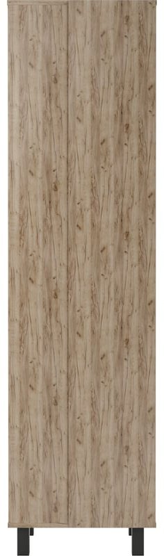 Шкаф-пенал напольный KABINKA.KZ DCr2217P, 50x32.3x187.1 см, графит