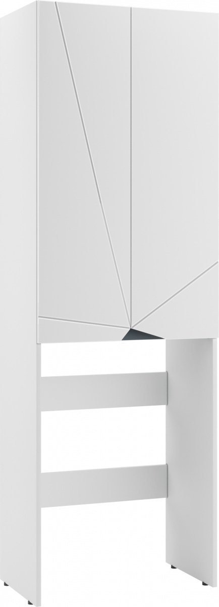 Шкаф-пенал напольный KABINKA.KZ Байтерек , 65.5x40.3x197 см, белый