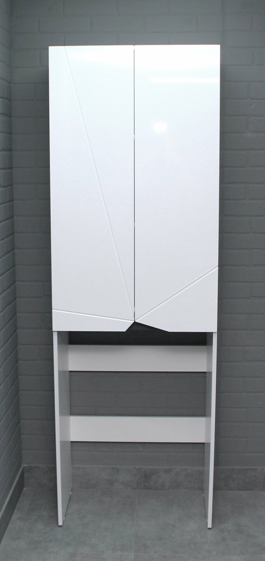 Шкаф-пенал напольный KABINKA.KZ Байтерек , 65.5x40.3x197 см, белый