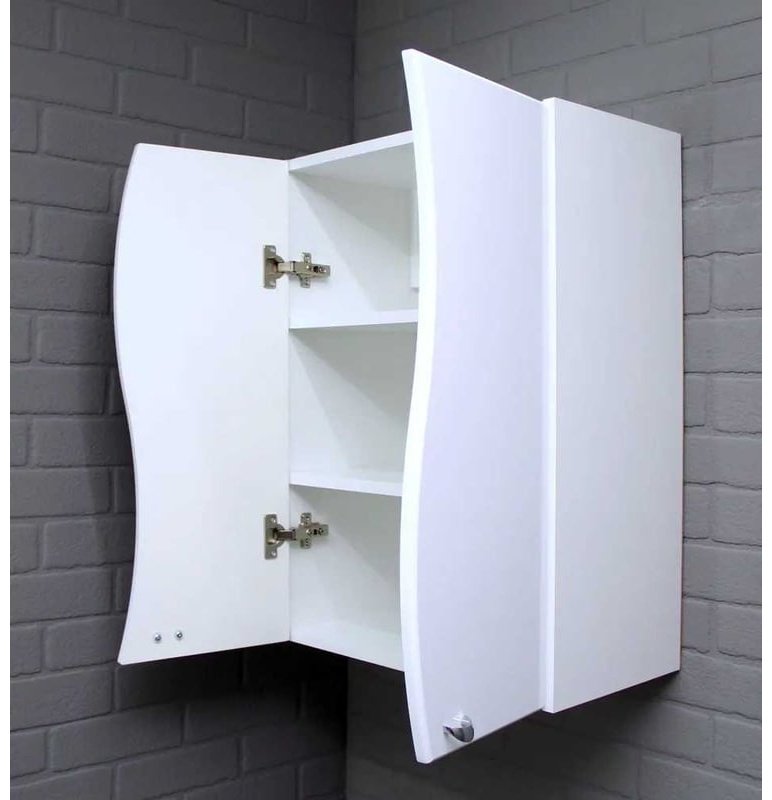 Шкаф навесной KABINKA.KZ DA1066HR, 55x28.9x70.1 см, белый