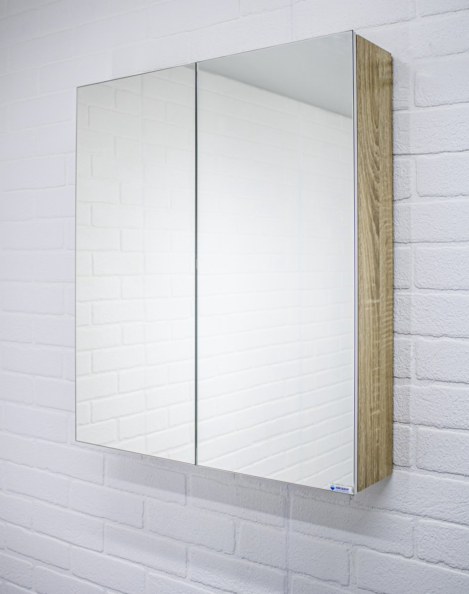 Шкаф зеркальный навесной Kabinka.kz Мечта 60 60x14.1x69.4см коричневый купить,NaN