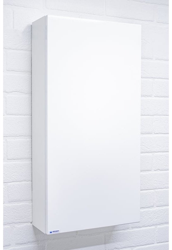 Шкаф-пенал навесной KABINKA.KZ DA1648H, 35x14.3x69 см, белый