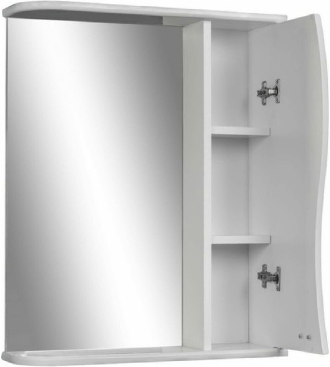 Шкаф зеркальный навесной Kabinka.kz DA1047HZ 61.6x15.5x70см белый купить,NaN