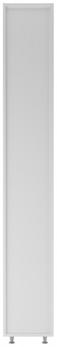 Шкаф-пенал напольный KABINKA.KZ 30 Классик без ящика левый, 30x31.6x200 см, белый