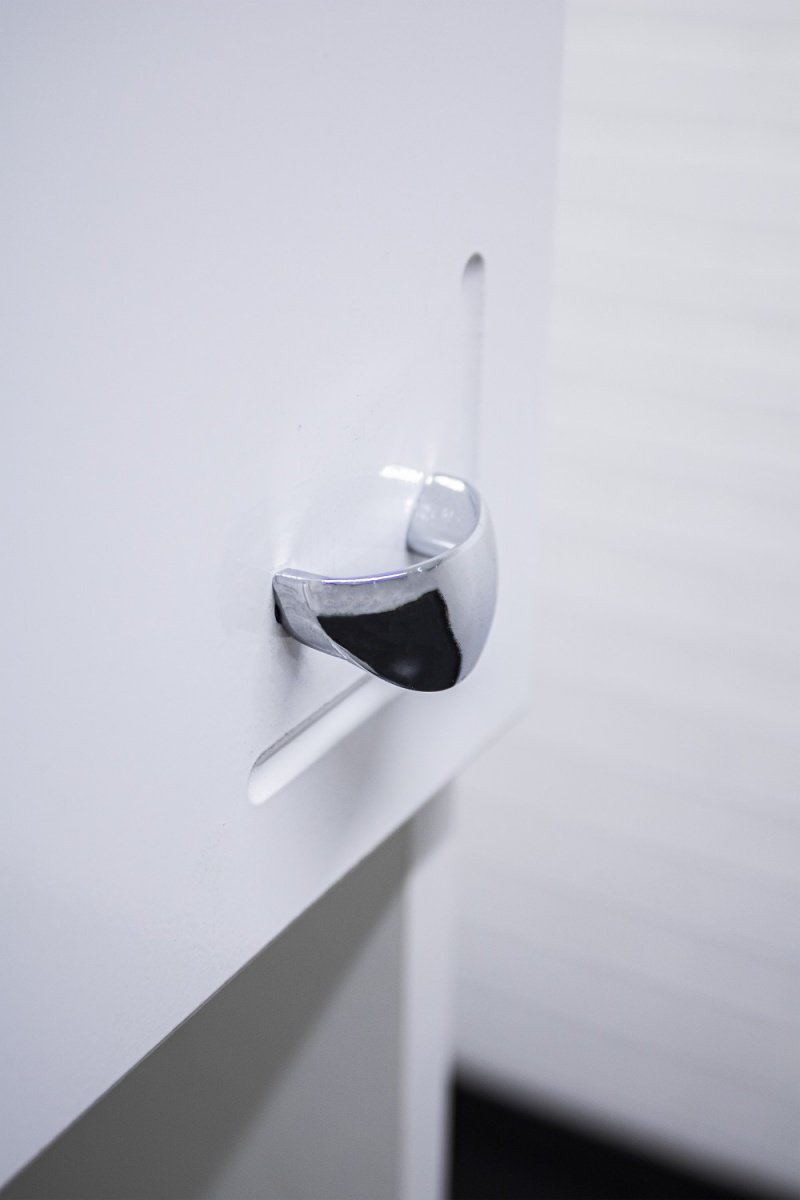 Шкаф-пенал напольный KABINKA.KZ 30 Классик без ящика левый, 30x31.6x200 см, белый