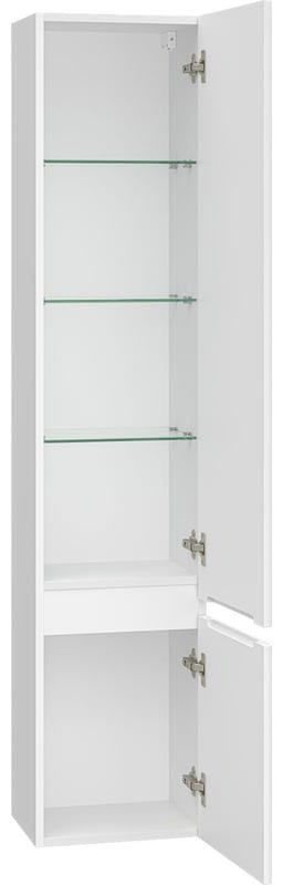 Шкаф-пенал навесной KABINKA.KZ VIC-05035-010R, 35x28x165 см, белый