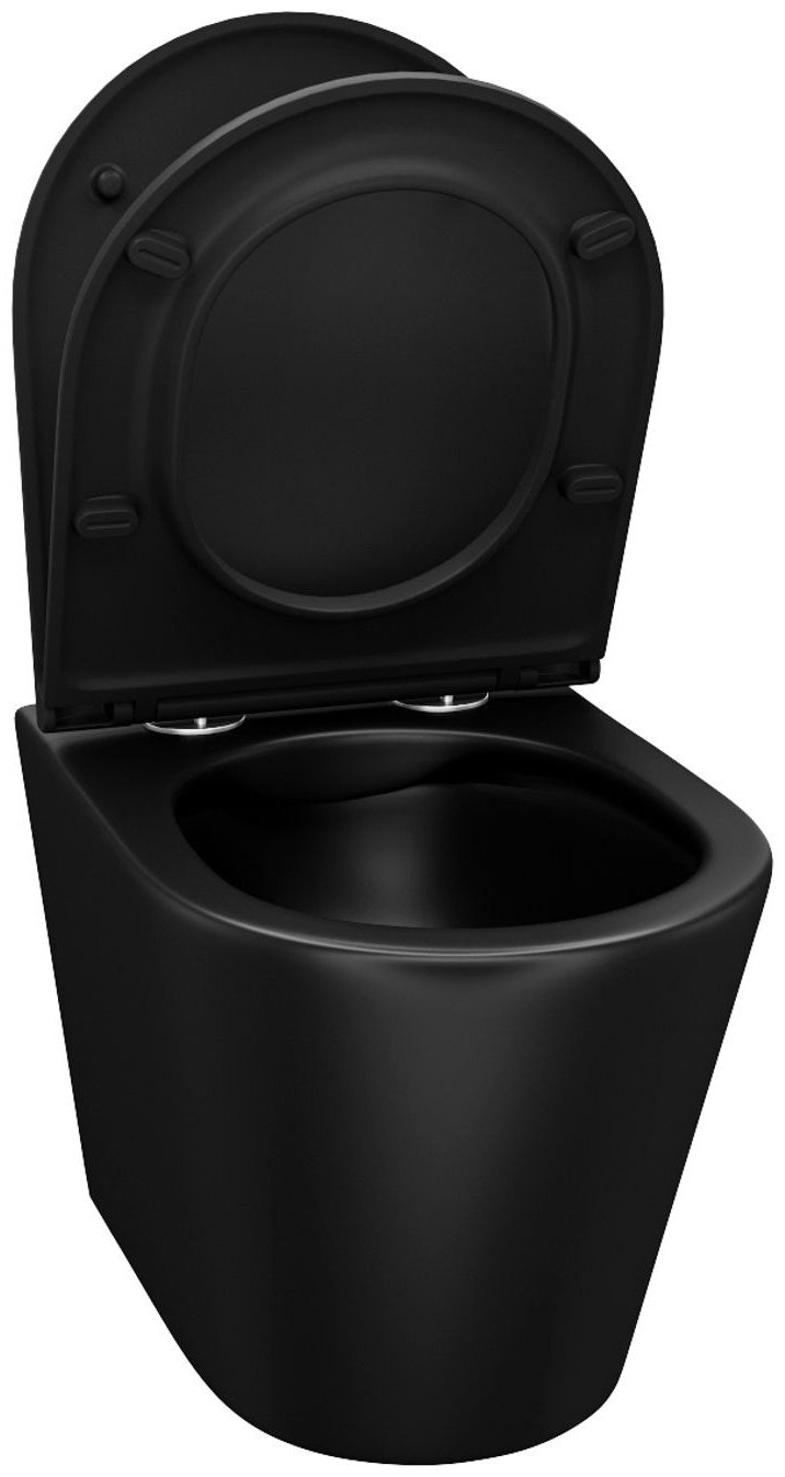 Унитаз Iddis Calipso CALR3BMi25 черный купить,NaN