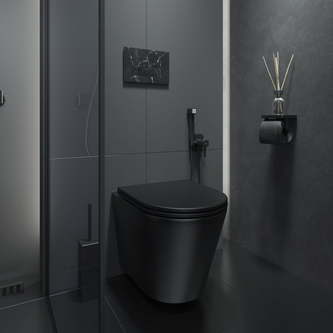 Унитаз Iddis Calipso CALR3BMi25 черный купить,NaN