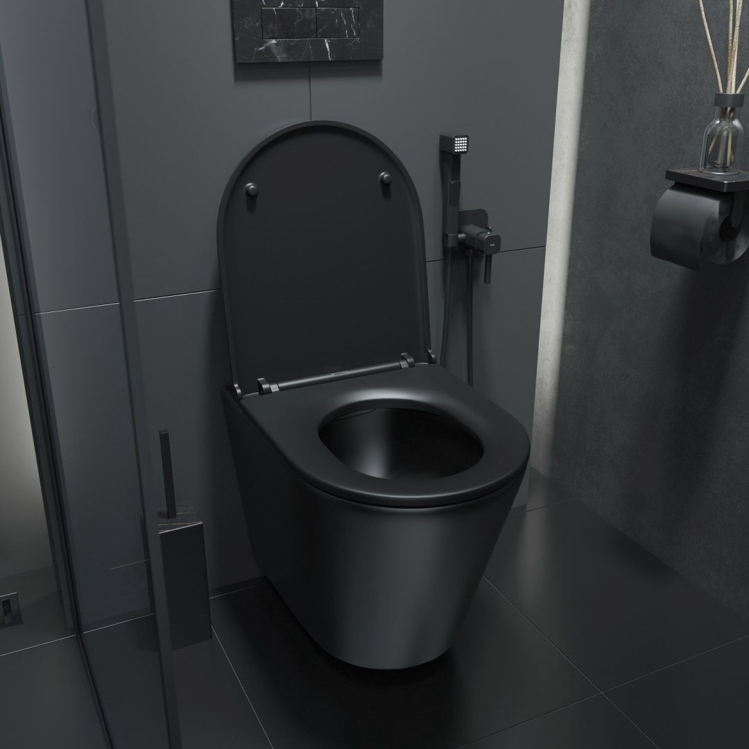 Унитаз Iddis Calipso CALR3BMi25 черный купить,NaN