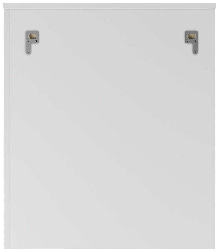 Шкаф зеркальный навесной KABINKA.KZ Лилия 60 правый, 60.6x15.1x70.1 см, белый