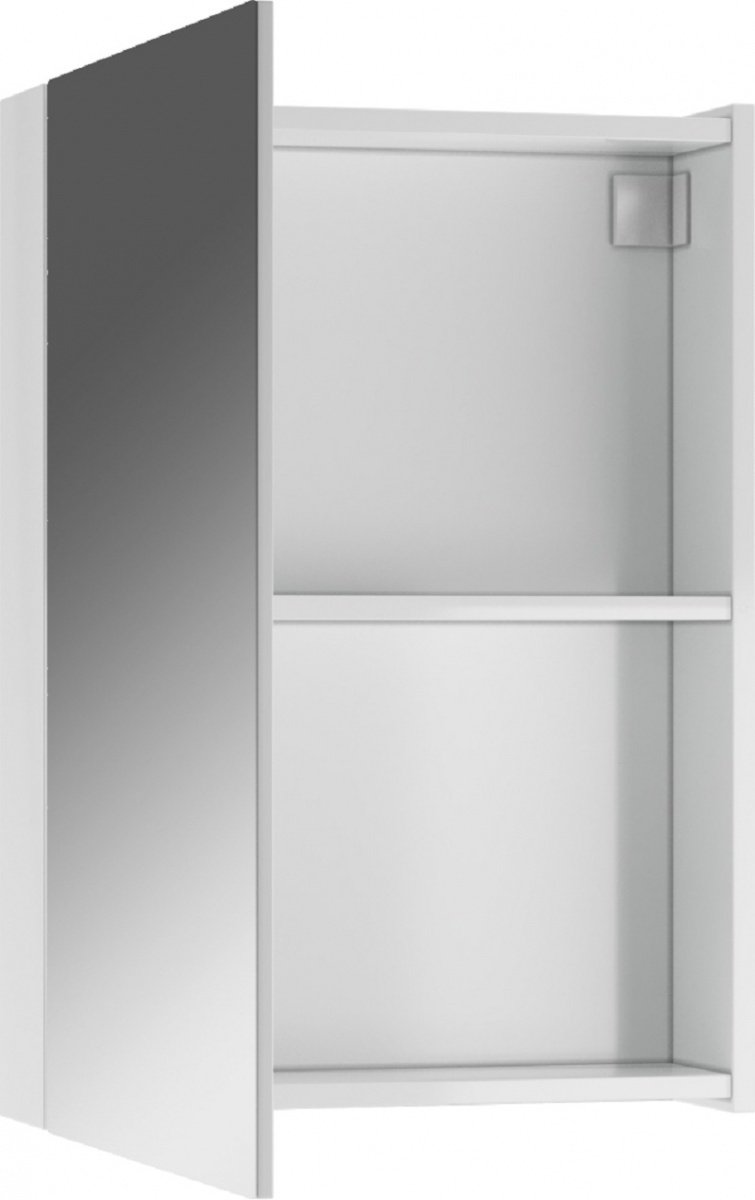 Шкаф зеркальный навесной KABINKA.KZ Норма 50, 50.4x14.1x69.4 см, белый