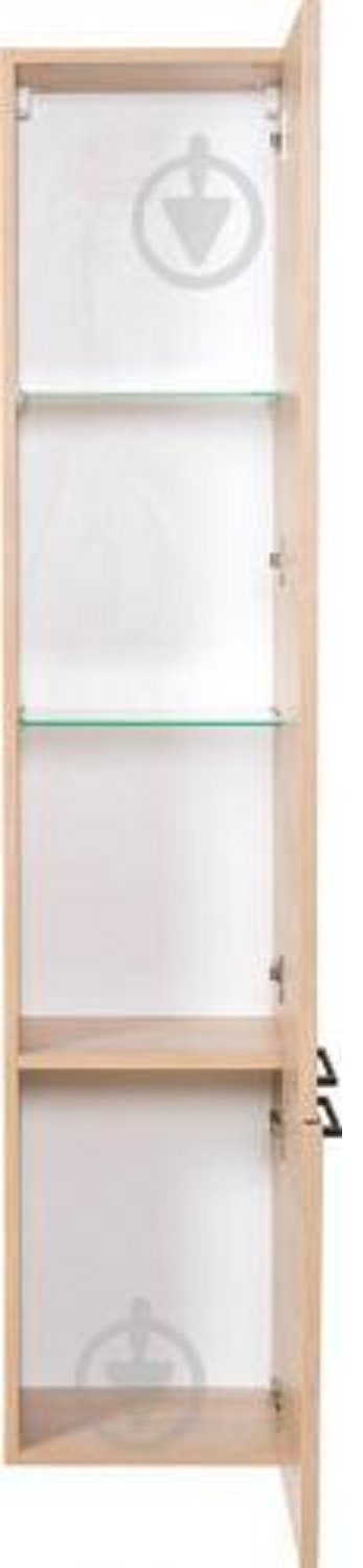 Шкаф-пенал навесной AQUARODOS P-INARI-R-KN-OAK-NEBRASKA, 35x31x165 см, коричневый