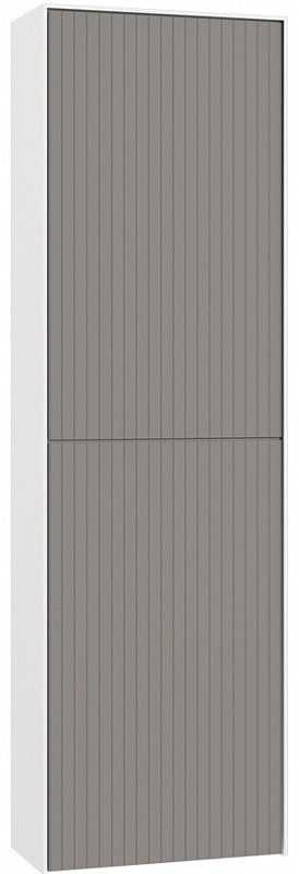 Шкаф-пенал навесной 3000367, 40x27x138 см, бежевый