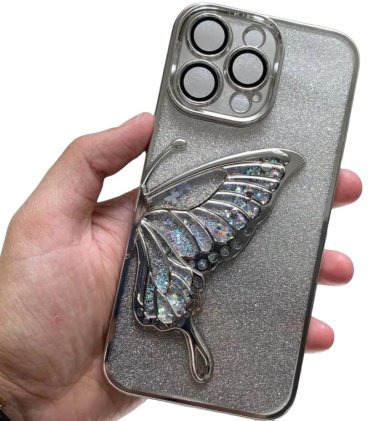 Чехол Для Apple iPhone 14 Pro серебряный купить,3020