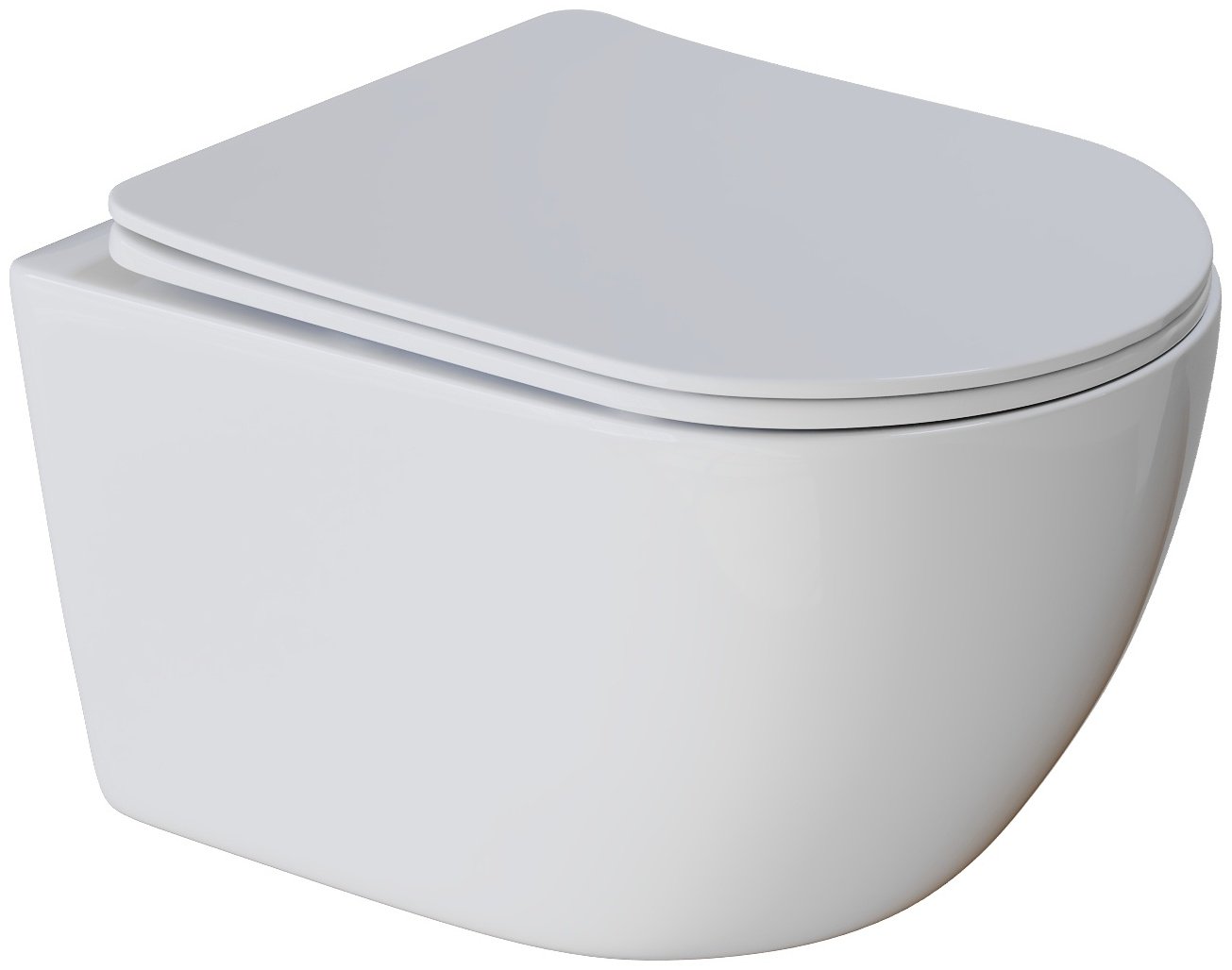 Унитаз Wave Round белый