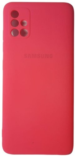 Чехол OEM для Samsung Galaxy A51 фуксия купить,827