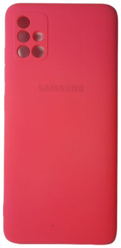 Чехол OEM для Samsung Galaxy A51 фуксия купить,827