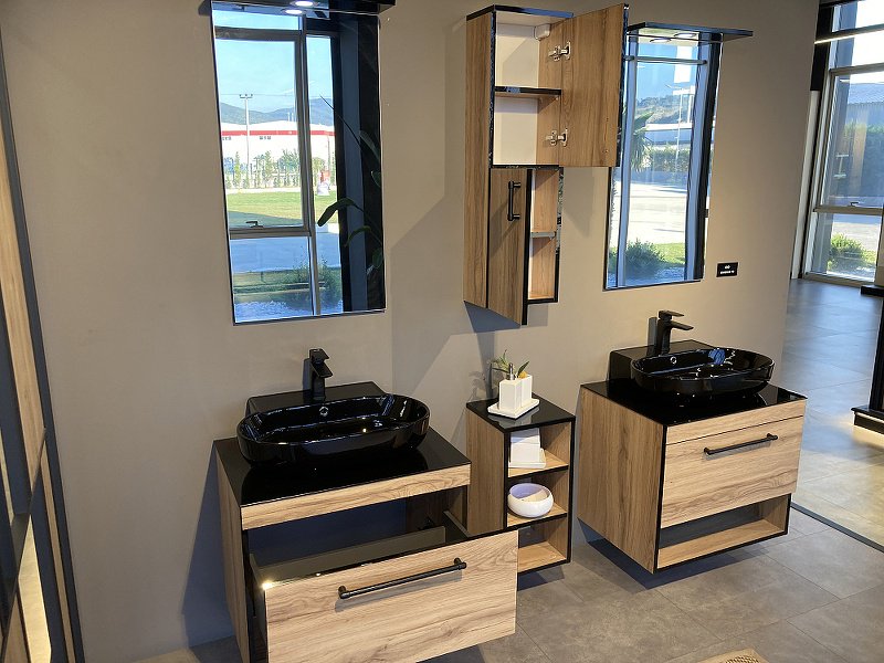 Шкаф-пенал навесной KABINKA.KZ Knidos 30, 30x20x99 см, коричневый