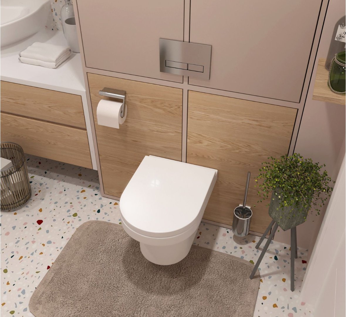 Lavinia Boho унитаз с инсталляцией 87561010, санфарфор купить,0