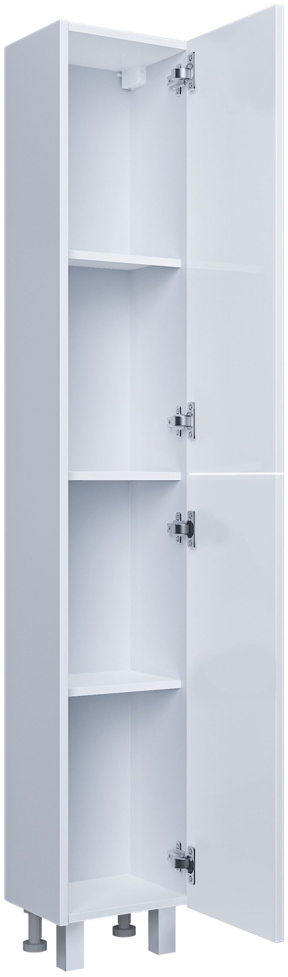 Шкаф-пенал напольный Grossman 303042-1K, 30x26.6x170 см, белый купить,NaN