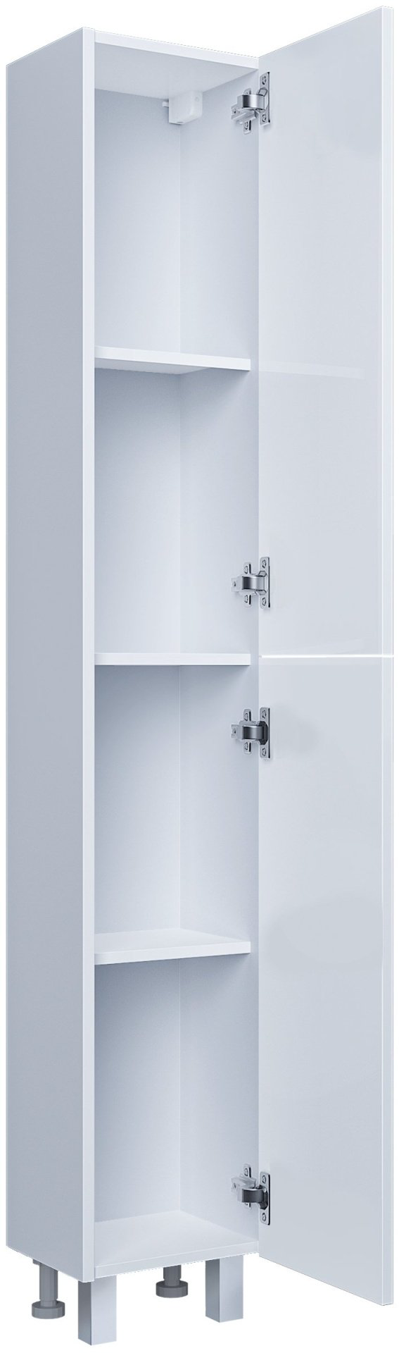 Шкаф-пенал напольный Grossman 303042-1K, 30x26.6x170 см, белый купить,NaN