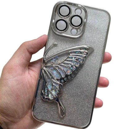 Чехол Для Apple iPhone 16 Pro серебряный купить,3570