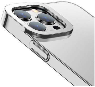 Чехол Baseus Glitter ARMC000412 для iPhone 13 Pro серебристый купить,0
