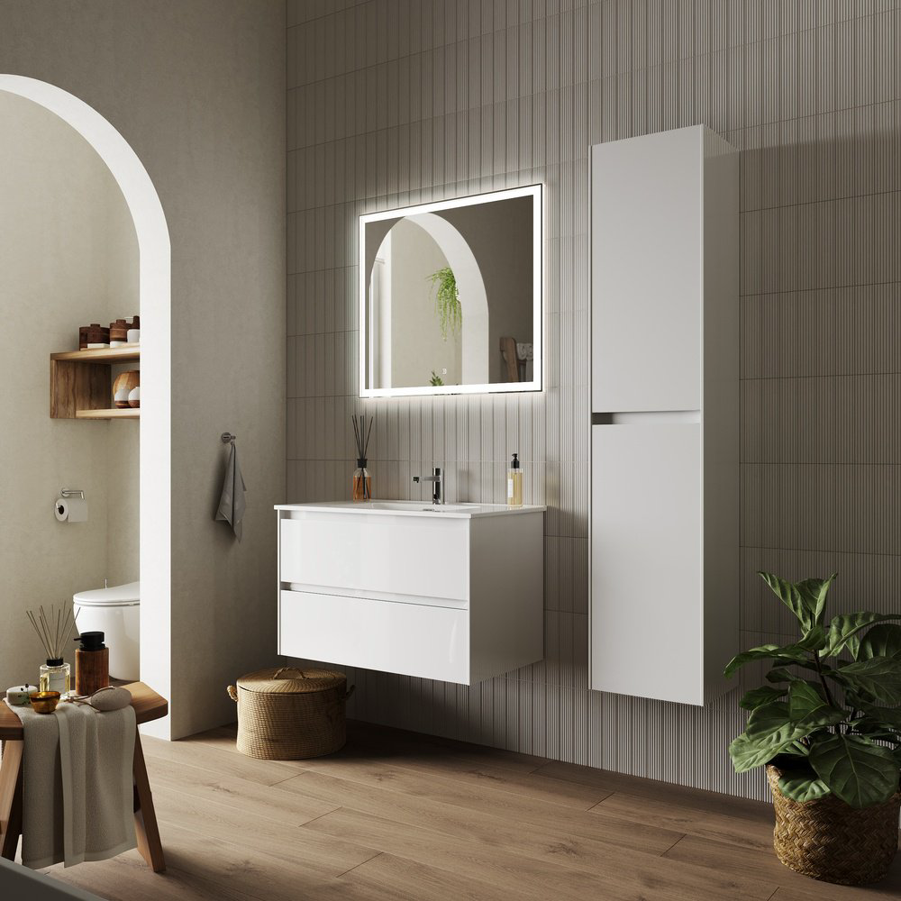 Шкаф-пенал KABINKA.KZ Cento 35 PCN35W 35x30x160см белый купить,NaN