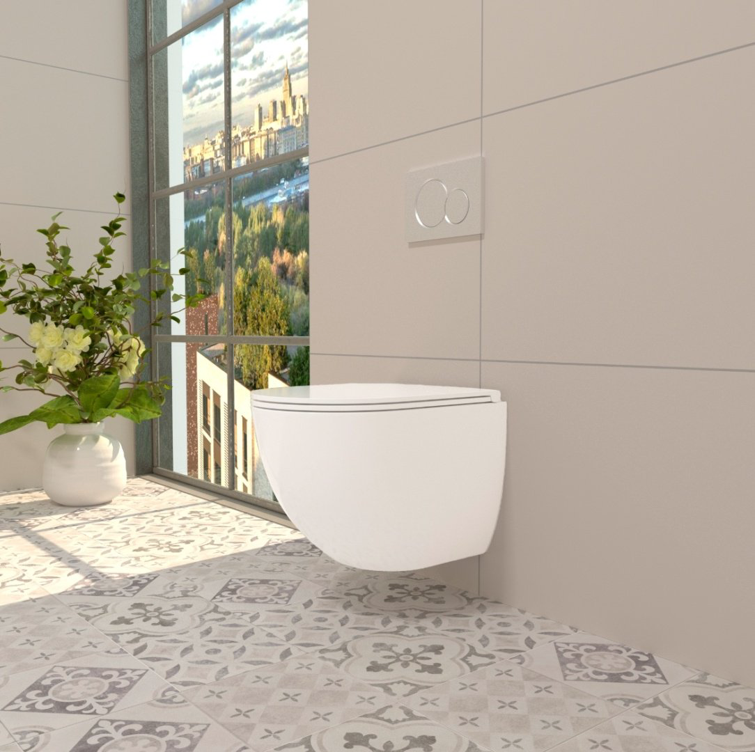 Унитаз WeltWasser Merzbach 043 MT-WT белый купить,298900