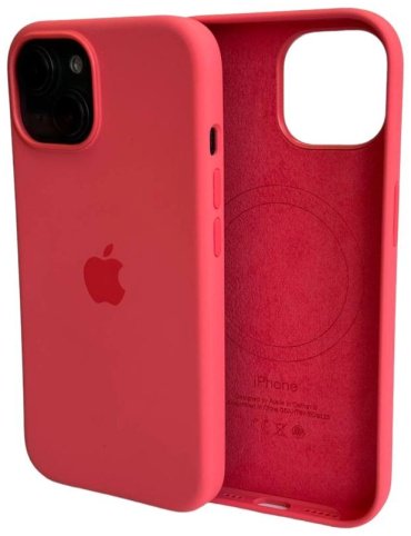 Чехол Для Apple iPhone 15 розовый купить,17069