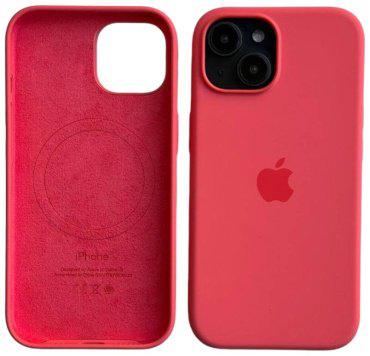 Чехол Для Apple iPhone 15 розовый купить,17069