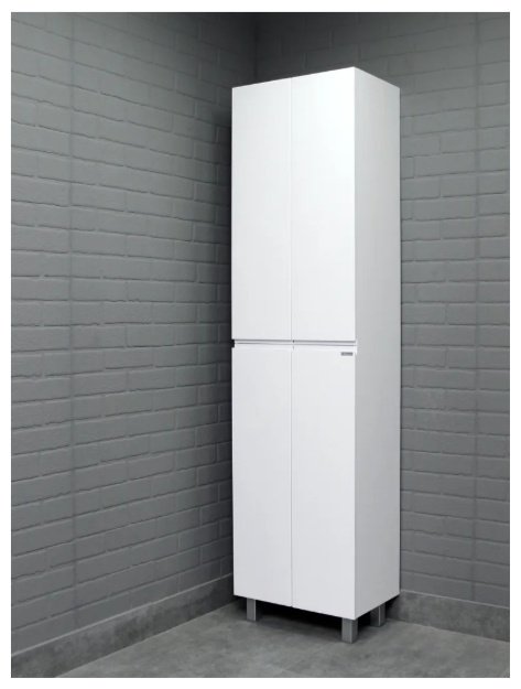 Шкаф-пенал напольный KABINKA.KZ Байтерек , 50x32x180 см, белый