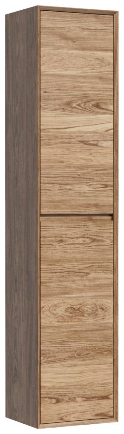 Шкаф-пенал навесной KABINKA.KZ Marmi 35, 35x30x160 см, коричневый