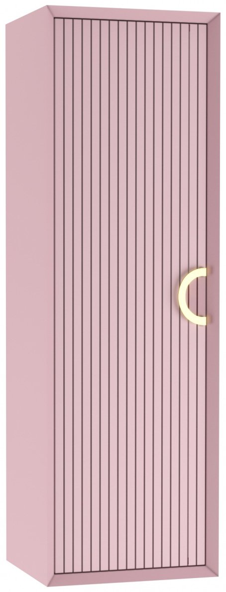 Шкаф-пенал навесной KABINKA.KZ LT3602P, 35x30x110 см, розовый
