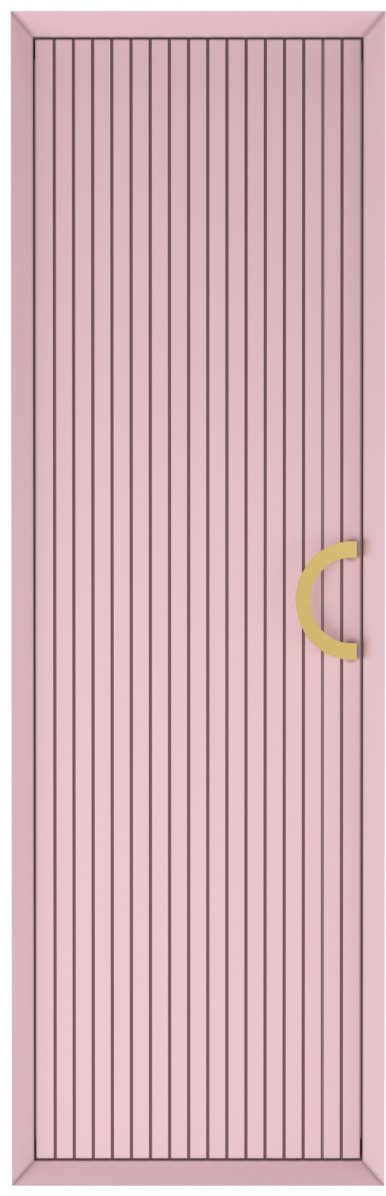 Шкаф-пенал навесной KABINKA.KZ LT3602P, 35x30x110 см, розовый