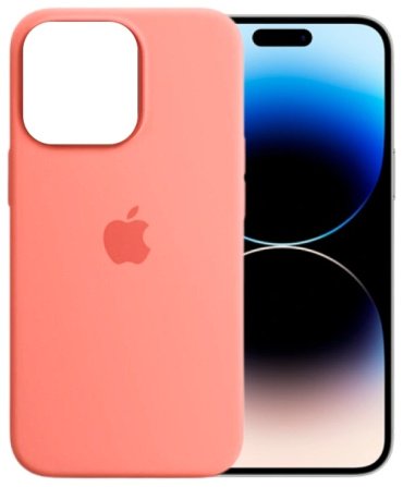 Чехол Silicone Case для Apple iPhone 14 Pro Max розовый купить,970