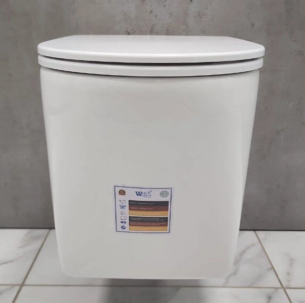 Унитаз WeltWasser Nesenbach 004 GL-WT белый купить,101800