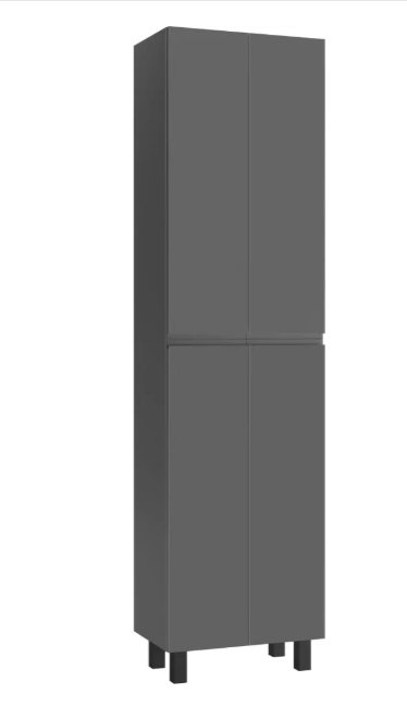 Шкаф-пенал KABINKA.KZ Байтерек 50x32x180см черный купить,NaN