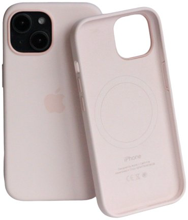Чехол Для Apple iPhone 15 розовый купить,7030