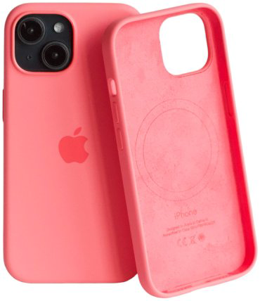 Чехол Для Apple iPhone 15 розовый купить,7070
