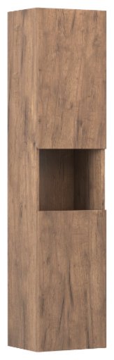 Шкаф-пенал навесной KABINKA.KZ Wing 35, 35x29.6x151 см, коричневый