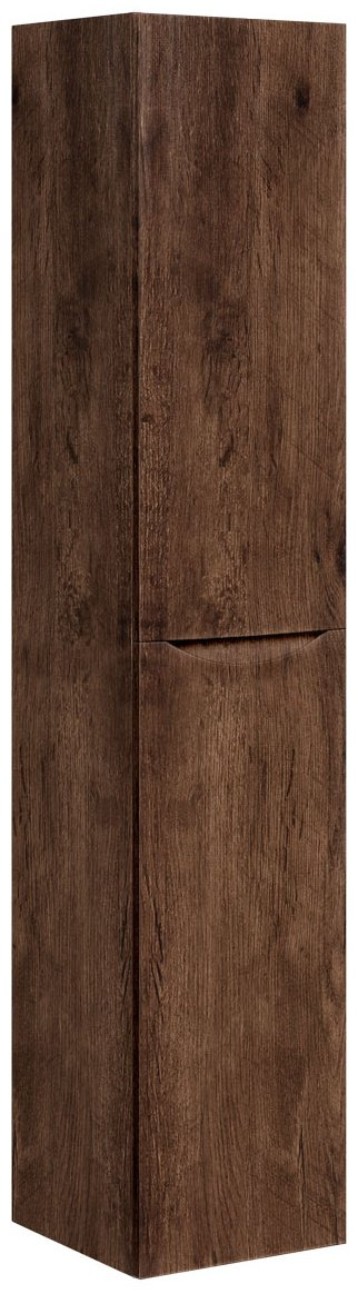 Шкаф-пенал навесной KABINKA.KZ Mia, 35x35x170 см, коричневый купить,NaN