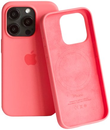 Чехол Для Apple iPhone 15 Pro Max розовый купить,7070