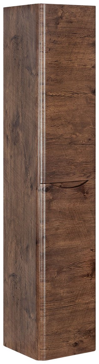 Шкаф-пенал навесной KABINKA.KZ VSC-2P170RW-R, 35x35x170 см, коричневый