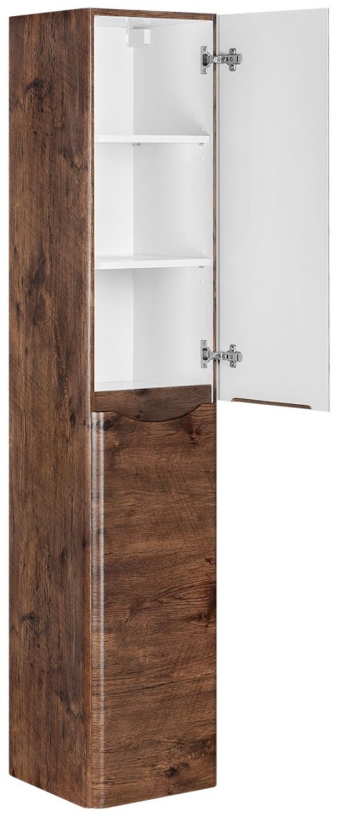 Шкаф-пенал навесной KABINKA.KZ VSC-2P170RW-R, 35x35x170 см, коричневый