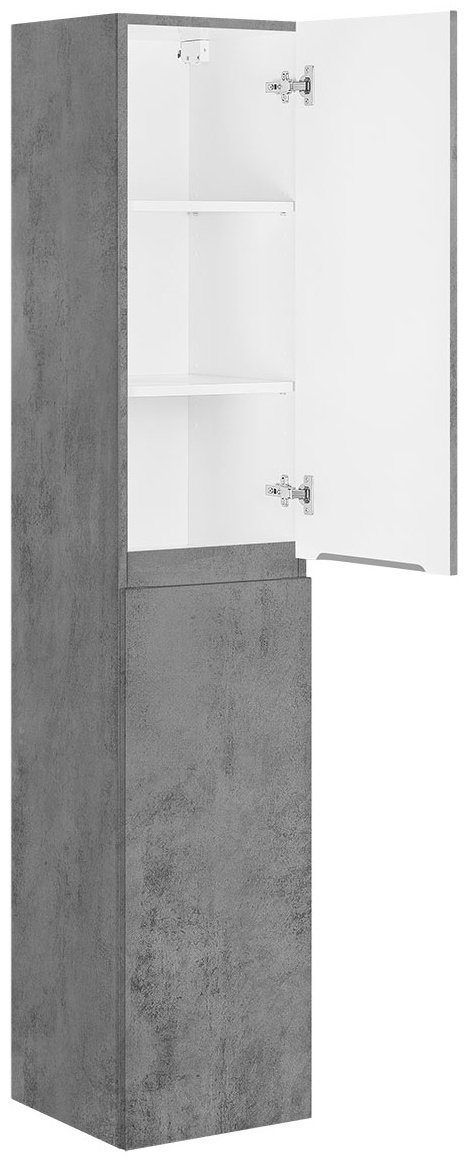 Шкаф-пенал KABINKA.KZ VSC-2NF170BT 35x35x170см серый купить,NaN