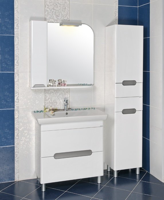 AQUARODOS Boston 85 L, 85x16.5x82 см, белый купить,NaN