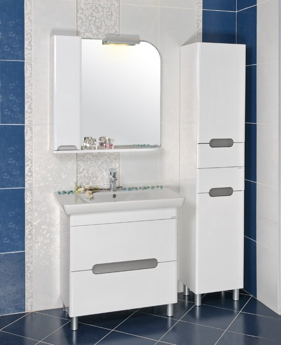 AQUARODOS Boston 85 L, 85x16.5x82 см, белый купить,NaN